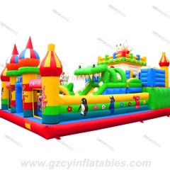 Hello Kitty Theme Inflatable Fun City