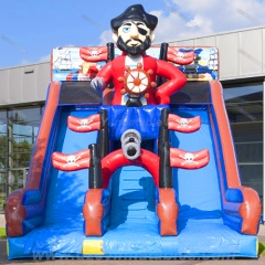 Slide pirata inflável