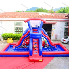 Spider Man Amusement Water Slide