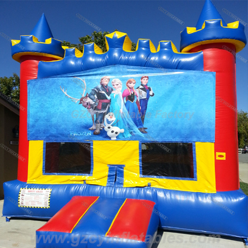 Commercial Frozen inflatable bouncer house