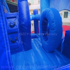 Frozen inflatable bouncer castle