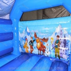 Casa de rebote inflable más nueva congelada