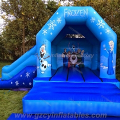 Frozen Inflatable Bouncer With Slide