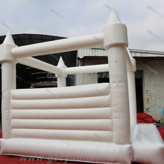 Castillo hinchable inflable blanco