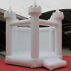 Newest White Wedding Bouncing Castle Inflatable