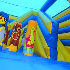 Digimon bouncy castelo inflável