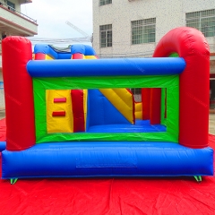 Crianças pula-pula castelo inflável