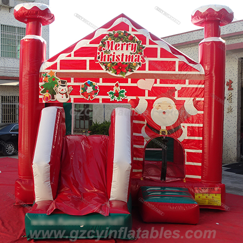 Christmas Bouncy House With Blower