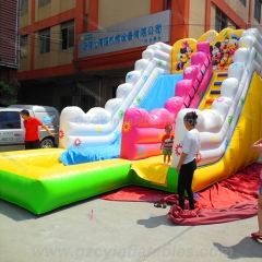 Mickey Party Water Slides Backyard Inflatable