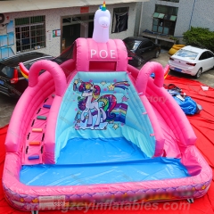 Unicorn Water Slide Inflatable