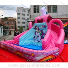 Unicorn Water Slide Inflatable