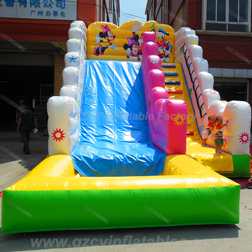 Minion Toboggan Gonflable Inflatable Dry Slide