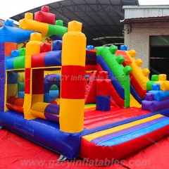 Lego Bouncers Jumping Castles Slide Inflatable