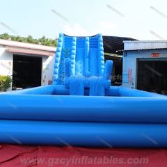 Giant Wave Inflatable Water Slide