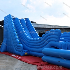 Giant Wave Inflatable Water Slide