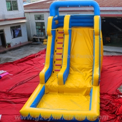 Yellow Inflatable Slide Pool