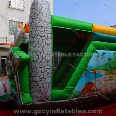 Schleich Dinosaurs Inflatable Bouncy Castle With Slide