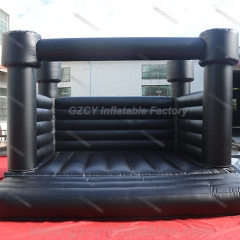 Black Bouncer Jumping Castle Inflatable