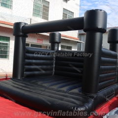 Black Bouncer Jumping Castle Inflatable