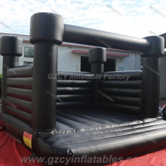 Black Bouncer Jumping Castle Inflatable