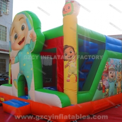 Cocomelon Inflatable Slide Bouncer