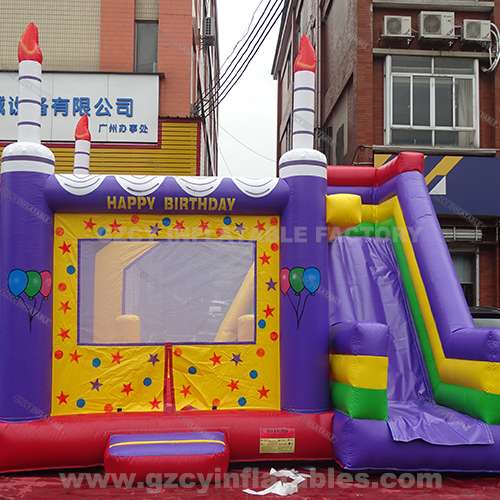 Birthday Bouncy Castle With Slide