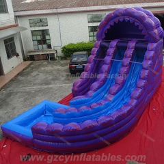 Inflatable Titanium Water Slide With Pool