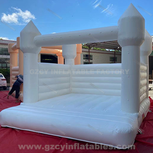White Inflatable Castle
