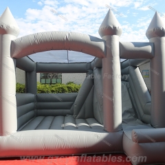 Gray Inflatable Bounce House