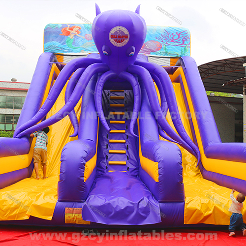 Minion Toboggan Gonflable Inflatable Dry Slide