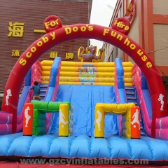 Scooby Bouncers Jumping Castles Slide Inflatable