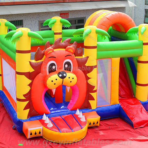 Lion Inflatable Bouncy Castle