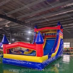 Outdoor commercial water slide, large inflatable water slide, large water slide for sale