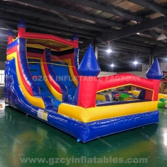 Outdoor commercial water slide, large inflatable water slide, large water slide for sale