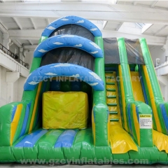 Giant commercial kids inflatable water slide