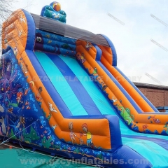 Giant kids Bounce House Commercial Inflatable Slide Castle