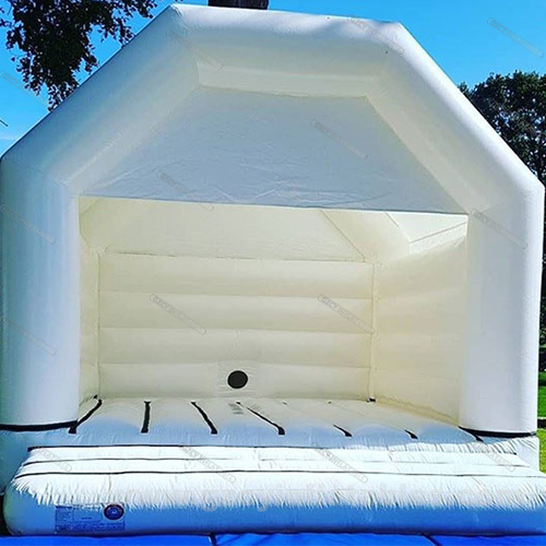 Commercial adult children white bounce house inflatable white bouncy castle