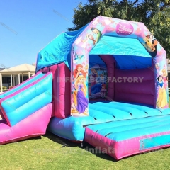 Commercial kids inflatable bounce house inflatable princess castle