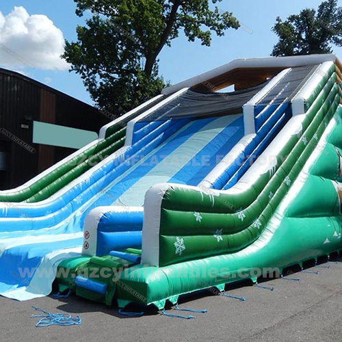 cheap inflatable water slide, commercial kids inflatable snowflake water slide