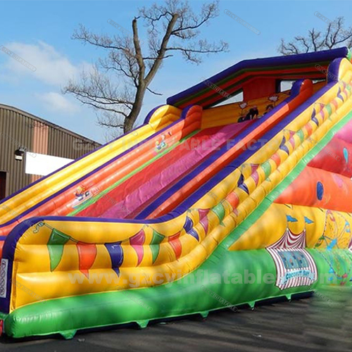 Commercial giant kids Inflatable Water Slide Park Bounce Castle Trampoline Combo