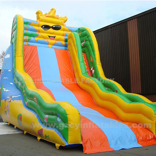 Inflatable Sun Amusement Park Slide Adult Outdoor Party Park Inflatable Water Slide