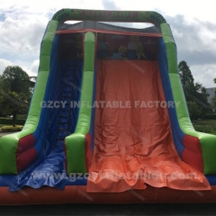 Outdoor large inflatable bouncing slide for kids