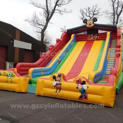 Commercial Cartoon kids Jumping Castle Bounce House with Slides