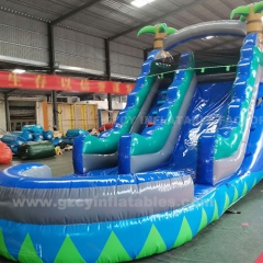 Water Slides Backyard Inflatable Kids Slide Water Slide with Pool