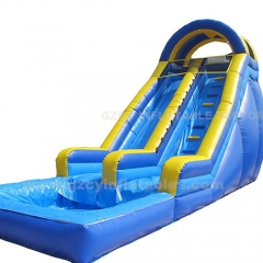 Party Inflatable Dry Slide with Pool