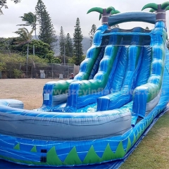 Water Slides Backyard Inflatable Kids Slide Water Slide with Pool