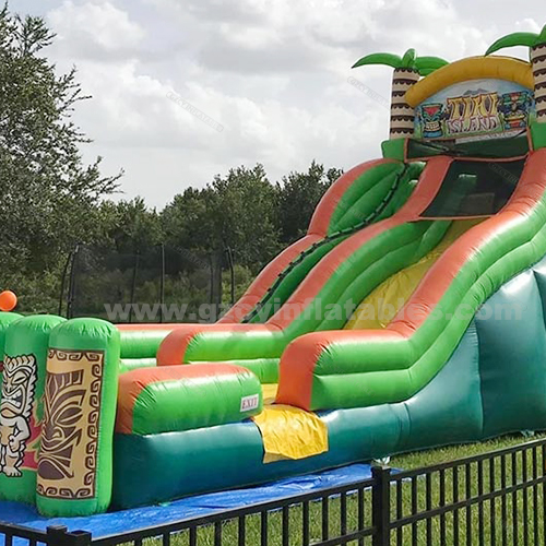 Commercial water inflatable trampoline water bounce house slide