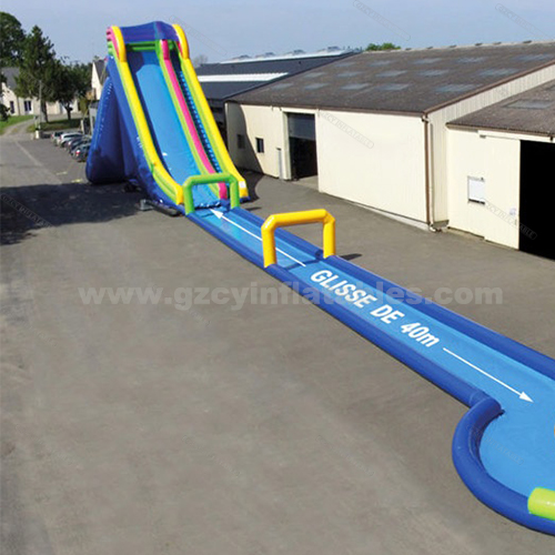 Outdoor commercial giant water park inflatable water slide