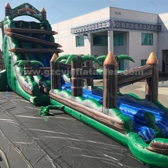 Log Sink Water Slide Double Lane Water Slide