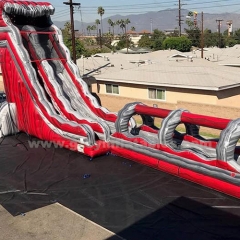 Giant bouncy castle with slide jumping slide swimming pool slide